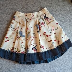 VINTAGE Lois Crayon Japanese Skirt
